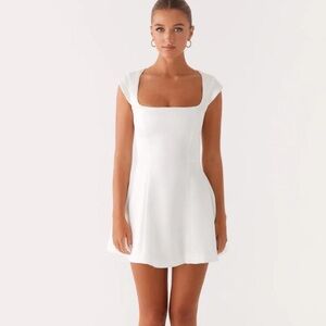 NWT Peppermayo White Graduation Dress